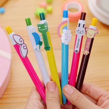 30pcs корейски стил гел писалка естетически писалки за писане сладък писалки на едро писалка комплект безплатна доставка гел мастило моливи канцеларски комплекти