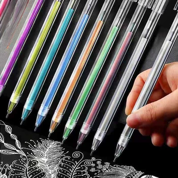 Високо гланц неутрална ръка писалка маркиране флуоресцентни цветни гланц писалка дневник графити игла тръба писалка изкуство доставки