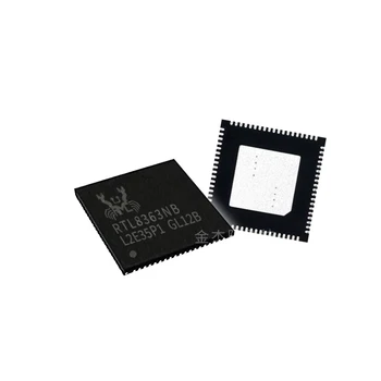 5 броя RTL8363NB-VB-CG QFN-76 Ethernet чип 2+1 порт превключвател главен контролен чип