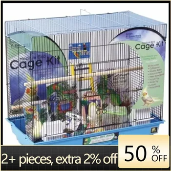 Flight Cage Cockatiel Kit 91340 Товарни безплатни Lovebird птица гнездо за птици хамак за жени реколта декоративни клетки гълъби домашен любимец