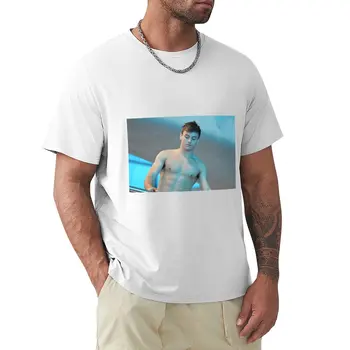 Tom Daley 2016 с GB кърпа Тениска котка ризи тениска мъж бързосъхнеща тениска Къс ръкав тениска