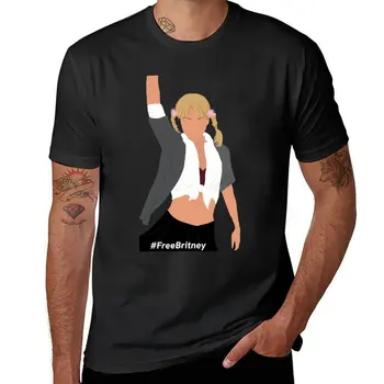 New безплатно Бритни Спиърс тениска празни тениски kawaii дрехи Естетическо облекло мъжки графични тениски смешно