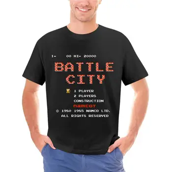 Battle City STREET SCREEN NES GAME MEN T SHIRT Всички размери S-5XL 100% ПАМУК