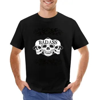 Гадняр черепи ужас череп гадняр картина ужас подарък идея тениска графичен тениски графичен тениска Мъжко облекло
