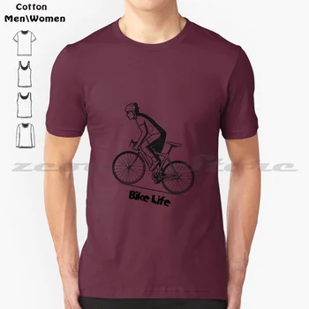 Mountain Bike Funny Bike T Shirt 100% памук мъже и жени мека мода тениска Рик Санчес възрастни плуват Морти Смит Сезон 4