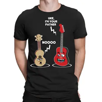 Uke I Am Father Guitar Famous Quotes Ukulele Guitar Christmas Gift T-Shirt