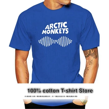 Arctic Monkeys T Shirt 100% памук Мъжки къс ръкав по поръчка черна тениска плюс размер Top Tee добро качество Нова 2021