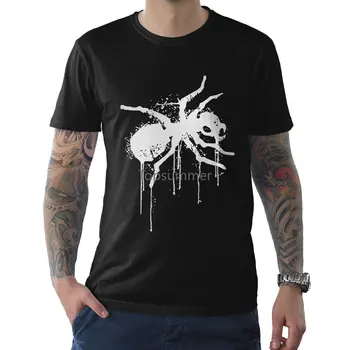 The Prodigy Ant Logo T-Shirt Keith Flint Band Tee Мъжки всички размери Мъжка тениска Страхотно качество Забавен човек памук