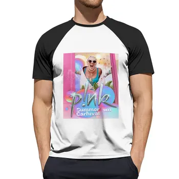 2023 розов летен тур карнавал тениска обикновена тениска блонди т риза бързосъхнеща риза мъжка тениска графика