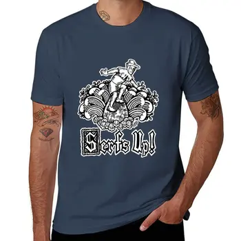New Serfs Up T-Shirt cute tops graphics t shirt Мъжка тениска