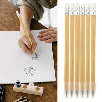 8Pcs молив без мастило моливи вечен молив творчески молив вечен молив за домашен офис училище