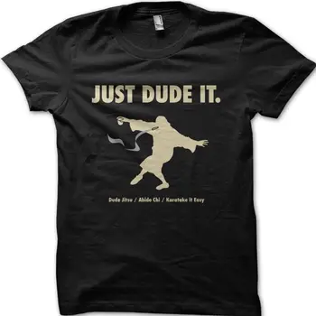 The Big Lebowski Just DUDE It Jeff Bridges ABIDE Dudeism T-Shirt Мъжка лятна тениска с къс ръкав