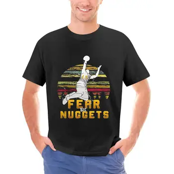 Най-добър баскетболен страх Подаръкът на Нъгетс за ризата на любителите на Нъгетс черна