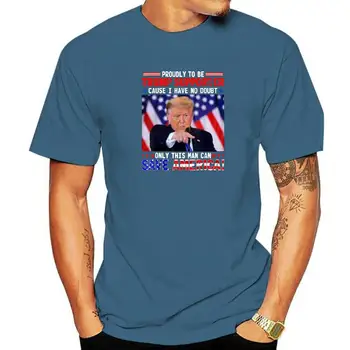 Гордо да бъде поддръжник на Тръмп Спасете Америка Политика Тениска Смешни Тръмп-поддръжник Графична новост Tee Tops Улично облекло