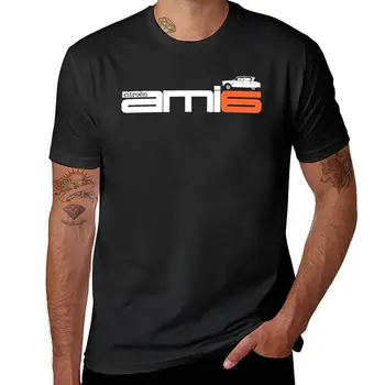 Нова AMI 6 тениска плюс размер върхове плюс размер тениски ново издание тениска графичен тениски черни тениски за мъже