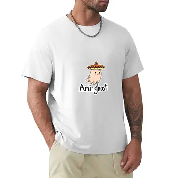 Ami-ghost тениски мъжки естетически дрехи блуза по поръчка тениски тениска за мъже