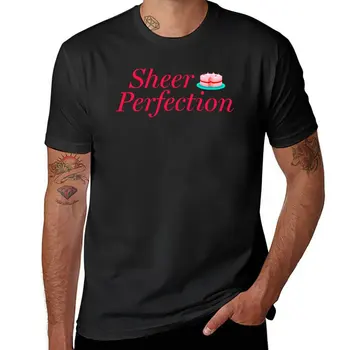 New Sheer Perfection—Great British Bake Off—Cake Red T-Shirt летни върхове аниме дрехи бързосъхнеща тениска мъжка тениска графика